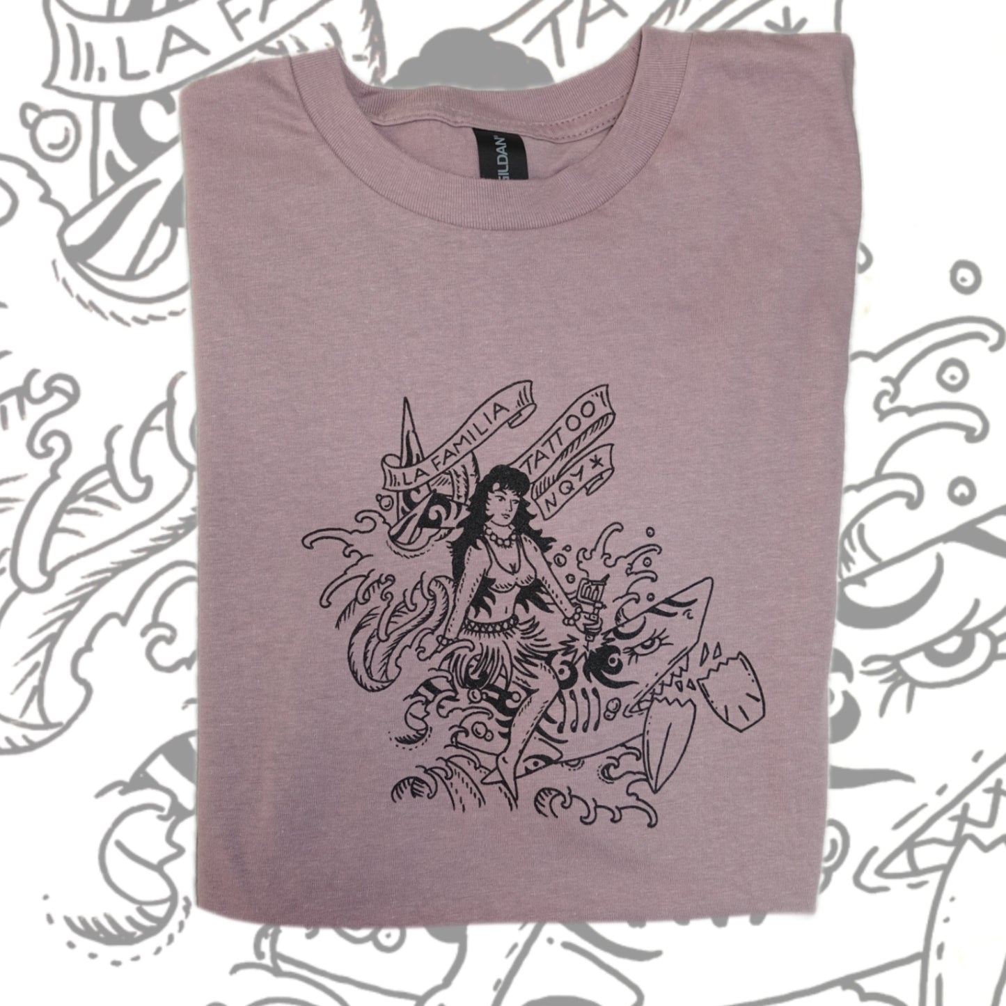 Tribal surfer T-shirt