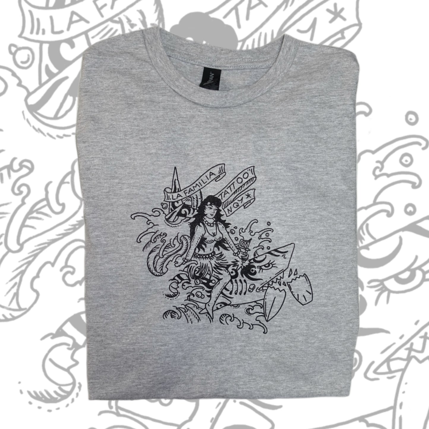 Tribal surfer T-shirt