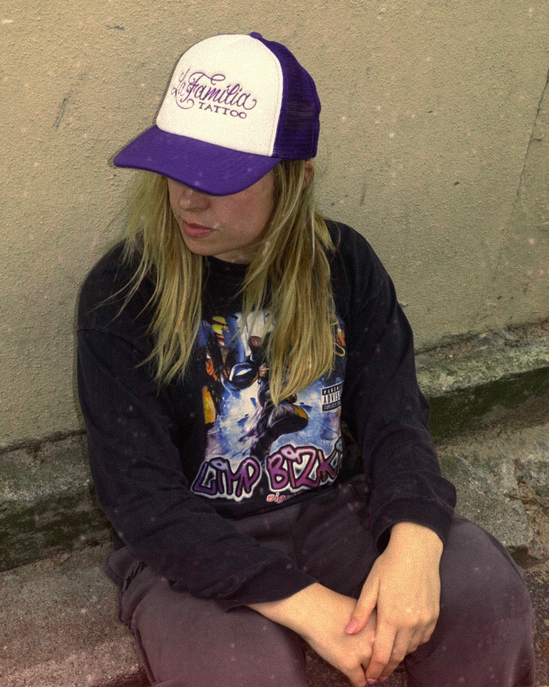 Embroidered trucker cap