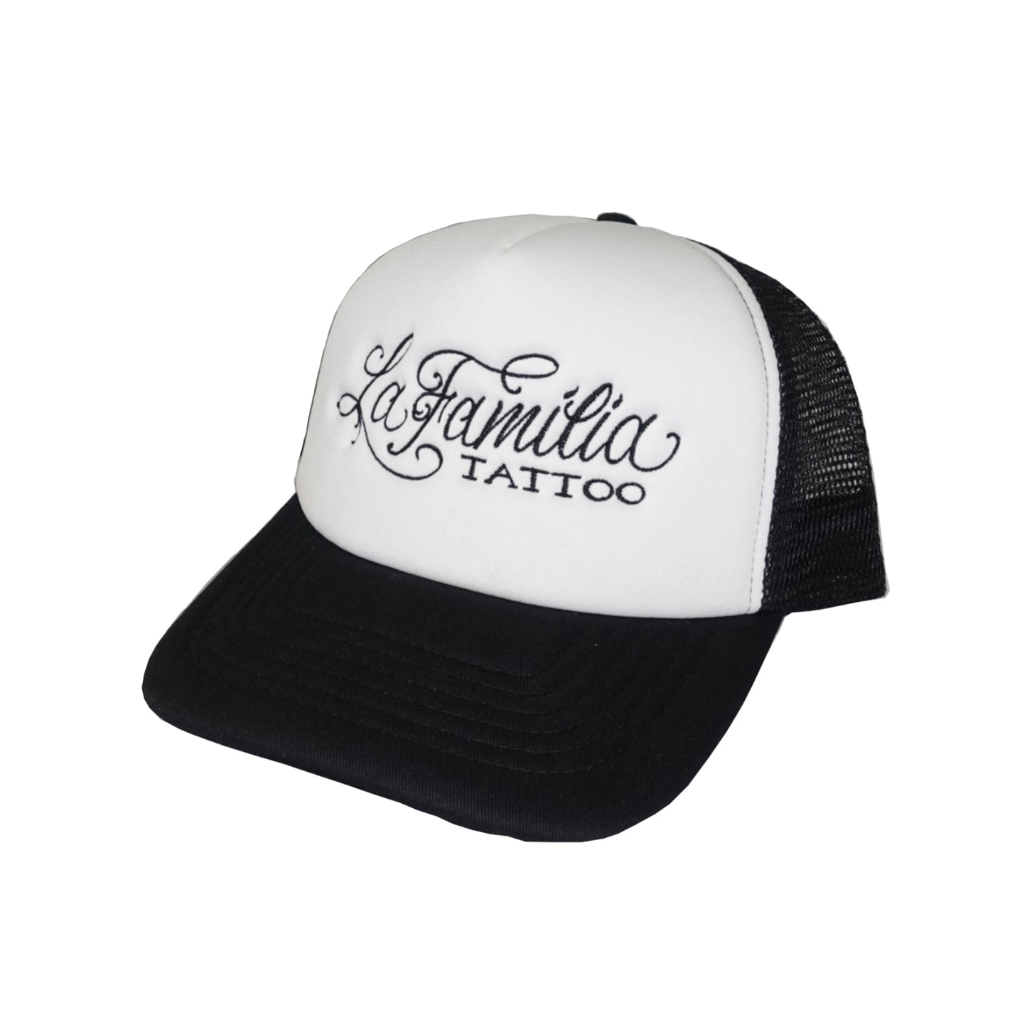 Embroidered trucker cap