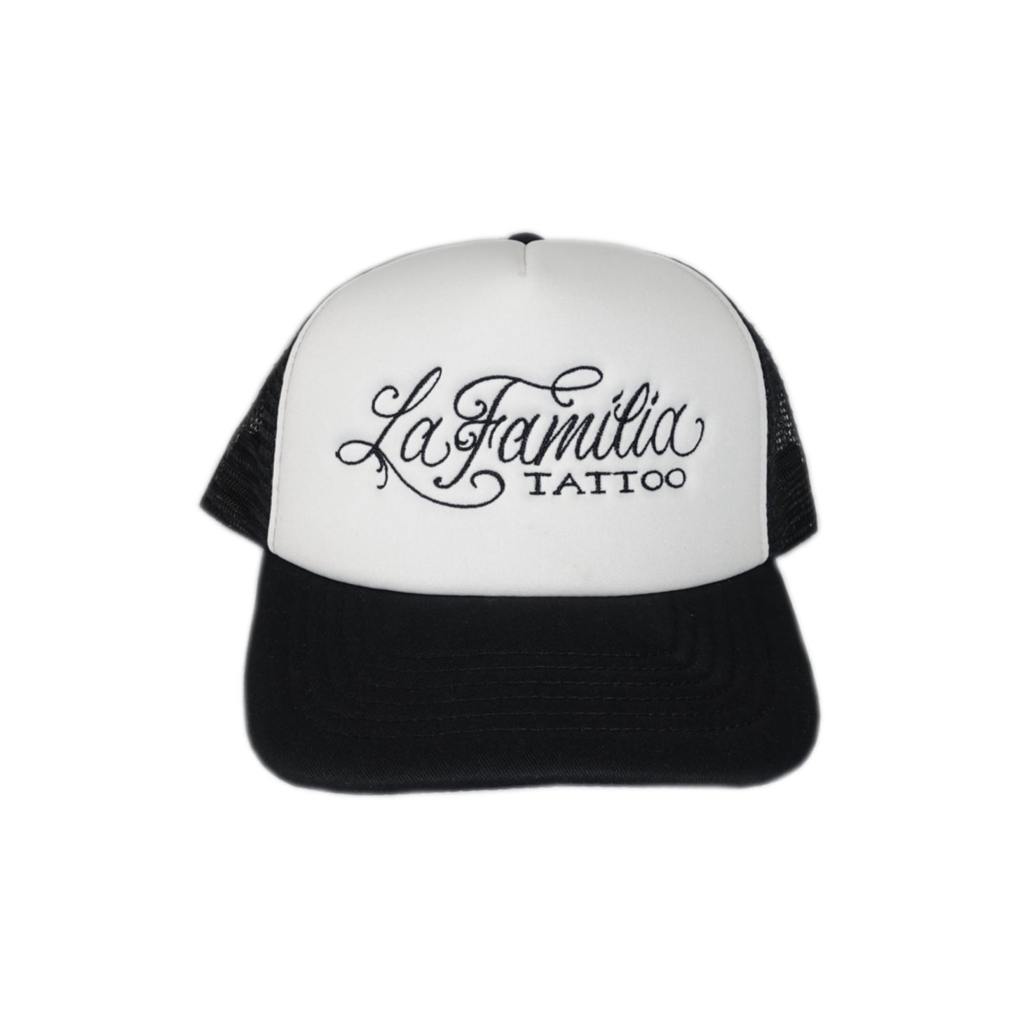 Embroidered trucker cap