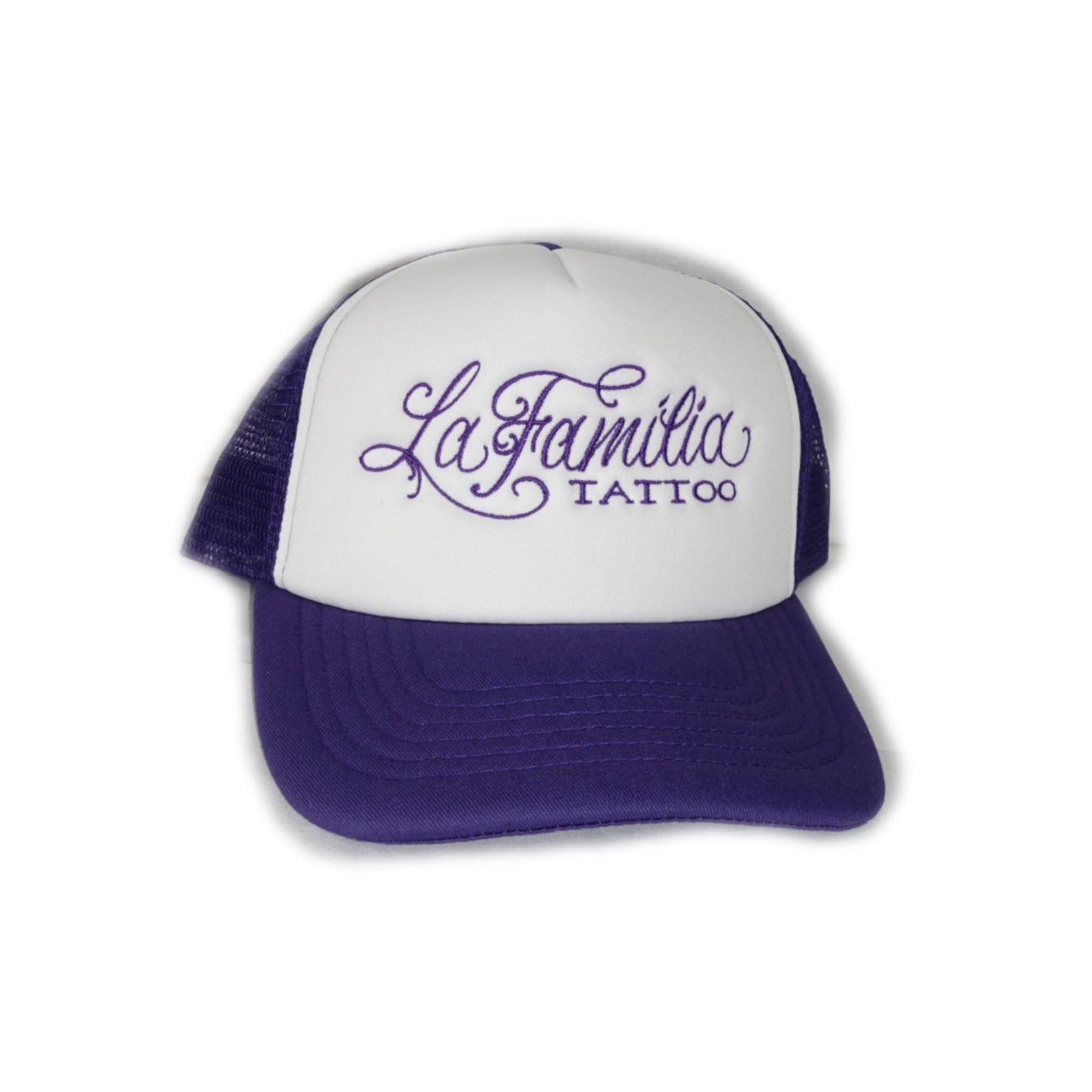 Embroidered trucker cap