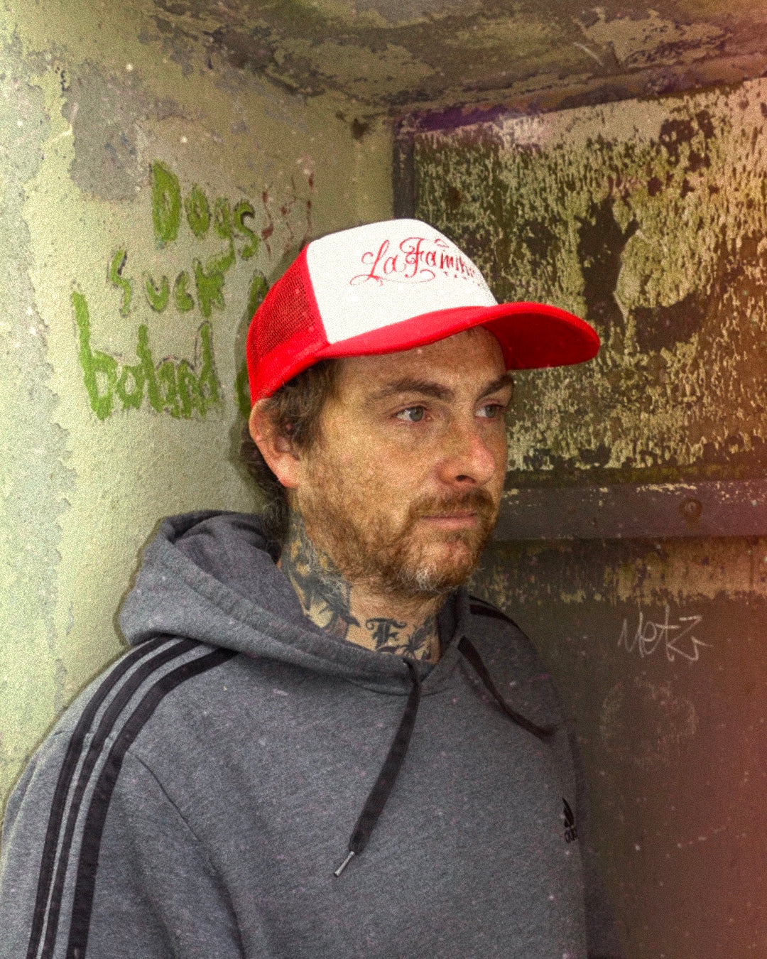 Embroidered trucker cap